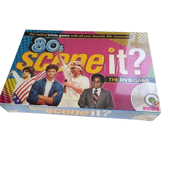 80s Scene It? Trivia DVD Game - Picture 1 of 7